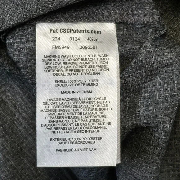 Columbia Men's Long Sleeve Button Up Shirt XL/TG Grey PFG Omni Outdoor Fishing - Picture 7 of 9